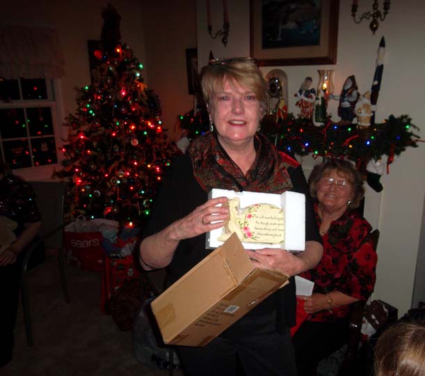 Family Christmas Party 2012 - Candace and Aunt Aileen