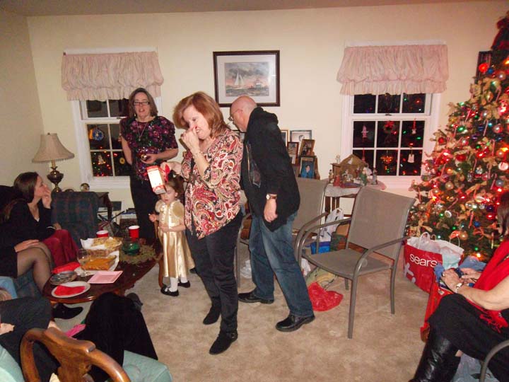 Family Christmas Party 2012 - Connie and Joseph