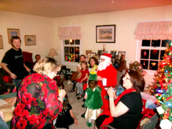 Family Christmas Party 2012 - Santa 1