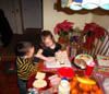 Family Christmas Party 2012 - Antonio and Evie