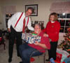 Family Christmas Party 2012 - Jim and Mick and lydia