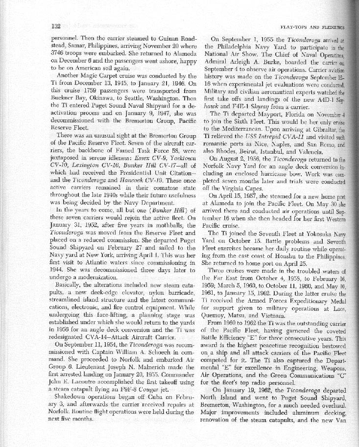 Flat Top Book chapter - pics on the Ticonderoga pg6