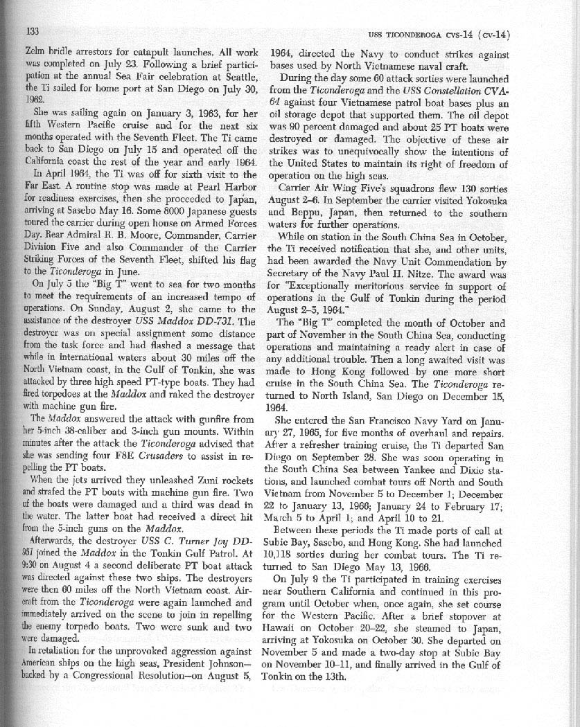 Flat Top Book chapter - pics on the Ticonderoga pg7